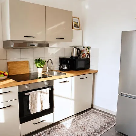 Apartmán Havn In Halle - 2br, Wifi, Smart Tv, Balkony, Free Parking