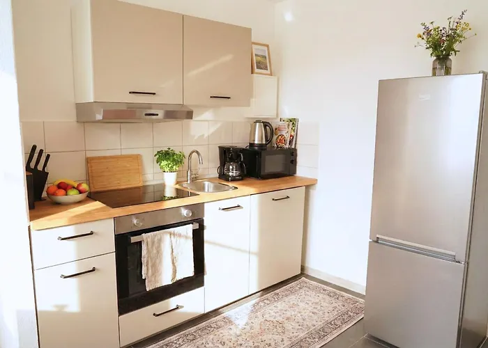 Apartment Havn In Halle - 2br, Wifi, Smart Tv, Balkony, Free Parking