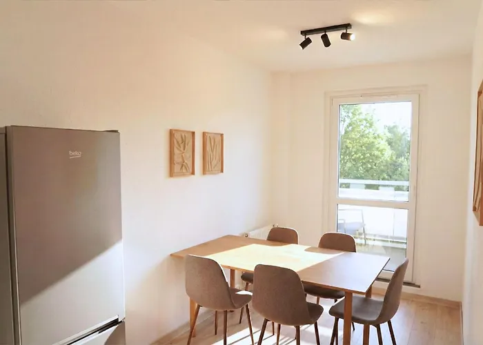 Apartment Havn In Halle - 2br, Wifi, Smart Tv, Balkony, Free Parking *